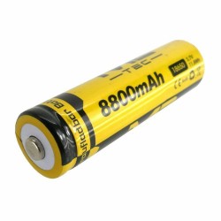 18650 Hochleistung Li-ion Akku mit 8800mAh 11,8Wh 3,7V